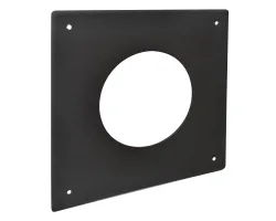 Plaque Propreté Apollo Sp Noir 40X40 D80Mm