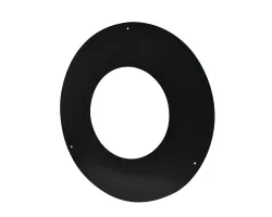 Rosace Dp Noir Mat D153Mm