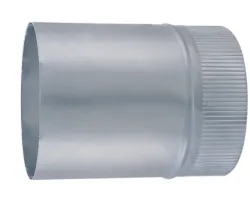 Virole Alu Raccordement Mur D111Mm L15Cm