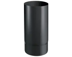Élément Droit 250 Email 1.2mm Noir Diamètre 150