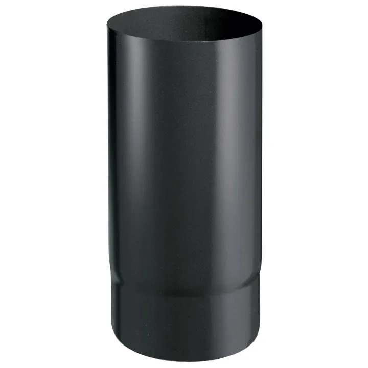 Élément Droit 250 Email 1.2mm Noir Diamètre 200