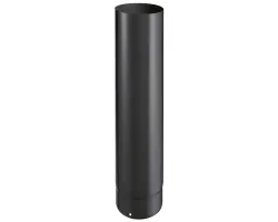 Élément Droit 500 Email 1.2mm Noir Diamètre 200