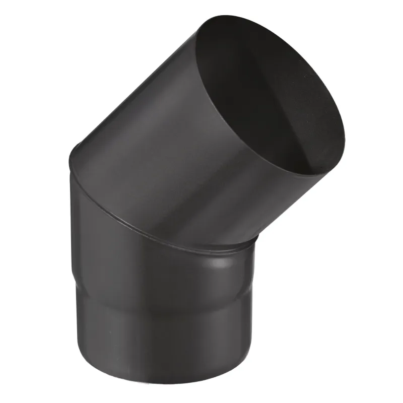 Coude Diamètre 80 Mm Noir Fumée (neuf, Ventilation)