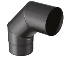 Coude 90° Email 1.2mm Noir Diamètre 200