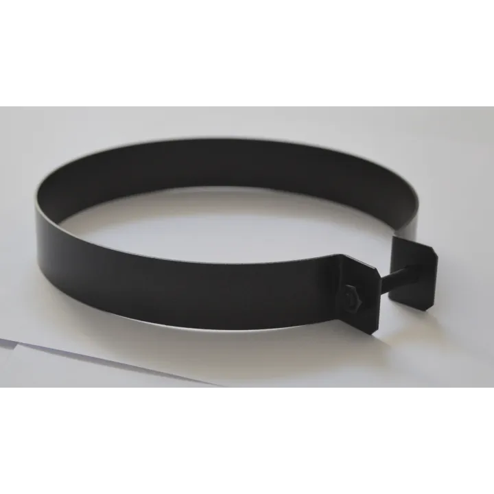 Collier Rallonge Téléscopique Email Noir Diamètre 180