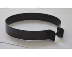 Collier Rallonge Téléscopique Email Noir Diamètre 200