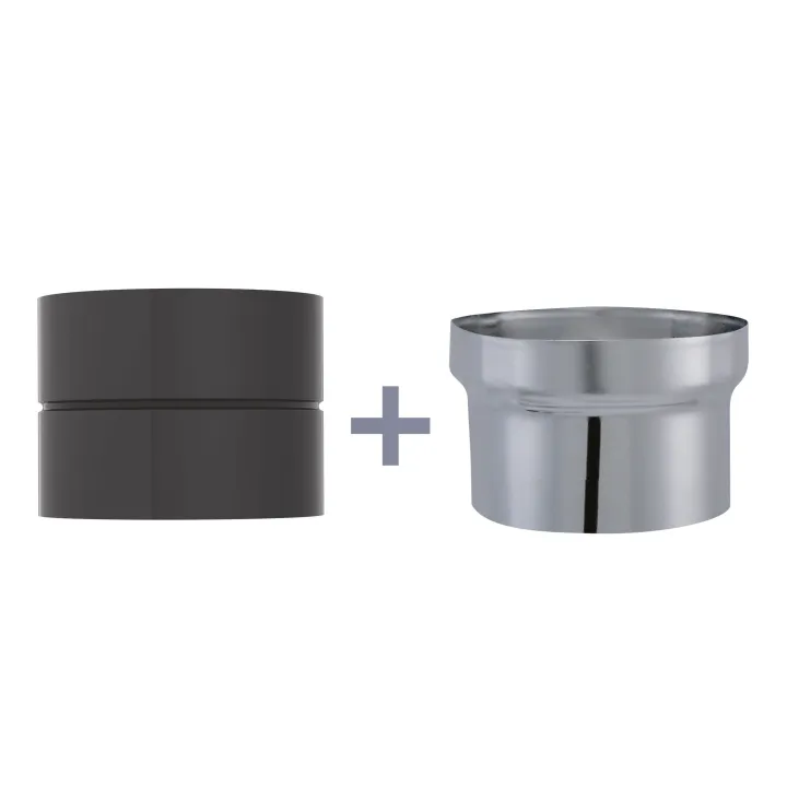 Manchette D/Buse Femelle/Femelle Noir 2mm Diamètre 150