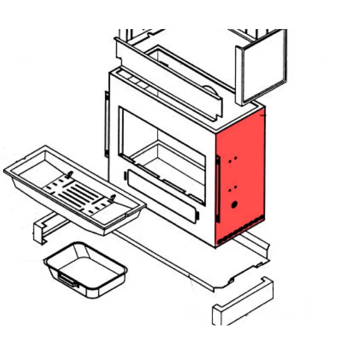 Parclose Int. Porte I520 - Jotul