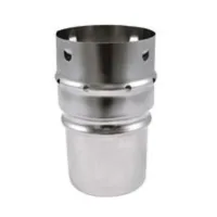 Raccord Flexible Inox Pour Poêle à Bois - Diamètre D80/D80 Avec Joint - Marque Modinox - Neuf