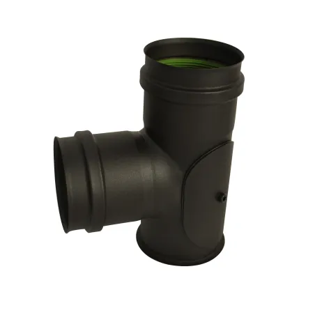 Té 90° + Trappe de visite - Débouchure femelle Té 90° + Trappe de visite - Débouchure femelle