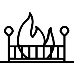 Chenet Foyer 700 Gv Uniflam Invicta - Réf F670856B