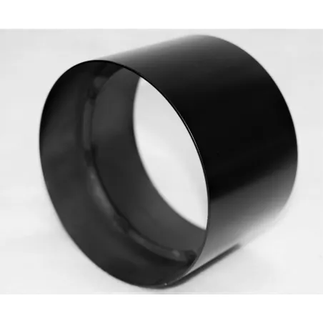Manchette anti-condensation F/F 2mm acier noir Manchette anti-condensation F/F 2mm acier noir