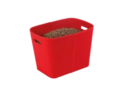 Rangement Bois/Granules Feutrine Rouge Felt - Ref DN-005.1403 Rangement Bois/Granules Feutrine Rouge Felt - Ref DN-005.1403