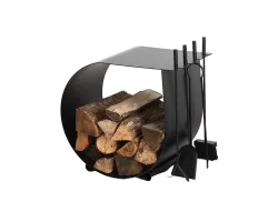 Rangement Bois / Serviteur Caracol - Ref DN-005.10426N3