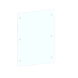 Protection murale verre 80x120 cm et entretoises pour Dixneuf - Réf 027.PMV1