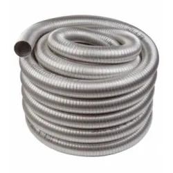 Tubage flexible inox double...