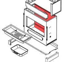 Avaloir Usine F6DV18056B Deville