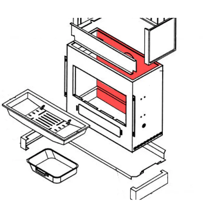 Avaloir Usine F6DV18056B Deville