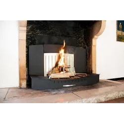 Insert Pour Cheminée À Foyer Ouvert