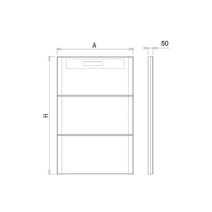 Pro.Murale 790X1190 - Enduit Blanc - Ref DN-027.PMP800E