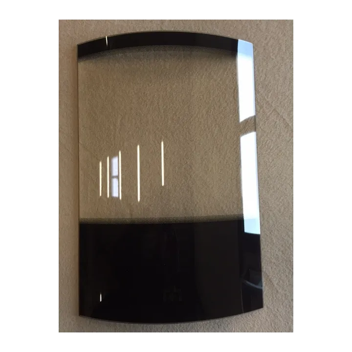 Verre vitrocéramique courbe pour insert et poele à bois de la marque EDILKAMIN - Funny