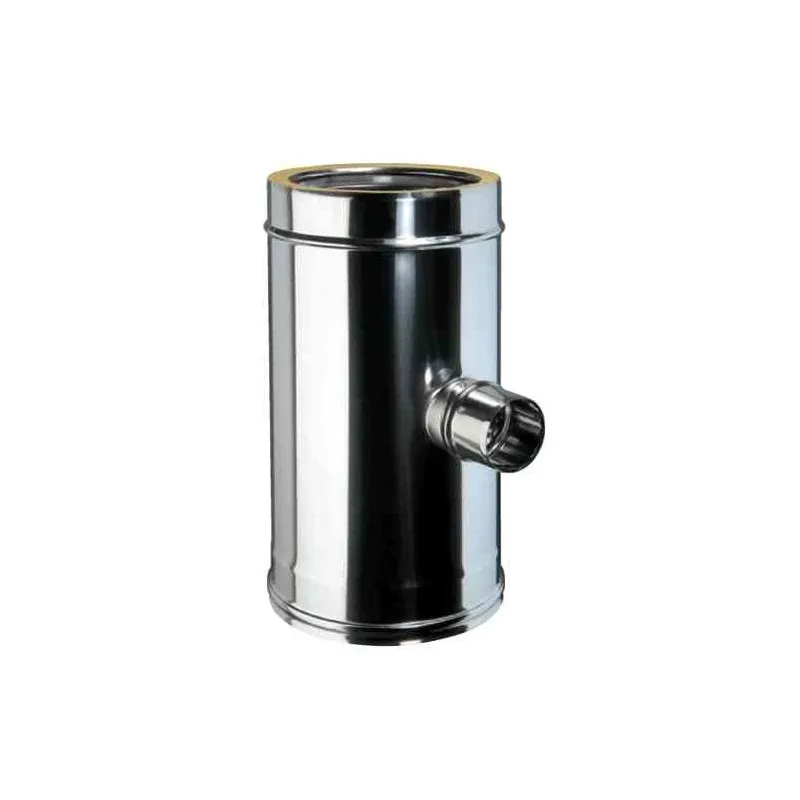 Té équerre 90° 250/160 Mm Sans Joint 864286 Unelvent