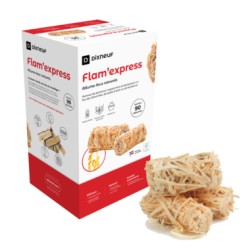 Boite allume-feu flam'express - env.80 batonnets pour Dixneuf - Réf 042.LB1