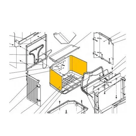 Plaque Doublage Laterale I510 - Jotul - Ersho Distribution