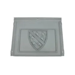 Plaque D'Âtre Midi Energy Gris - Supra R Réf 14597PB