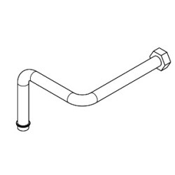 Tuyau Retour Eau Sanitaire - Ref 41501100601 - Mcz