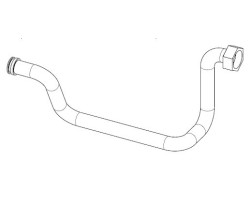Tuyau retour sustème/échangeur - Ref 41501601500 - MCZ