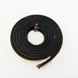 Joint Plat Autocollant - 8X2 Mm Pour Poele À Bois - Vendu Au Mètre