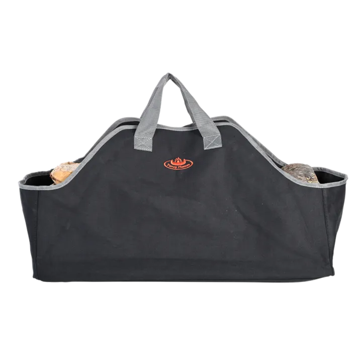 Sac à buches en tissu très résistant pour transporter et stocker - Ersho