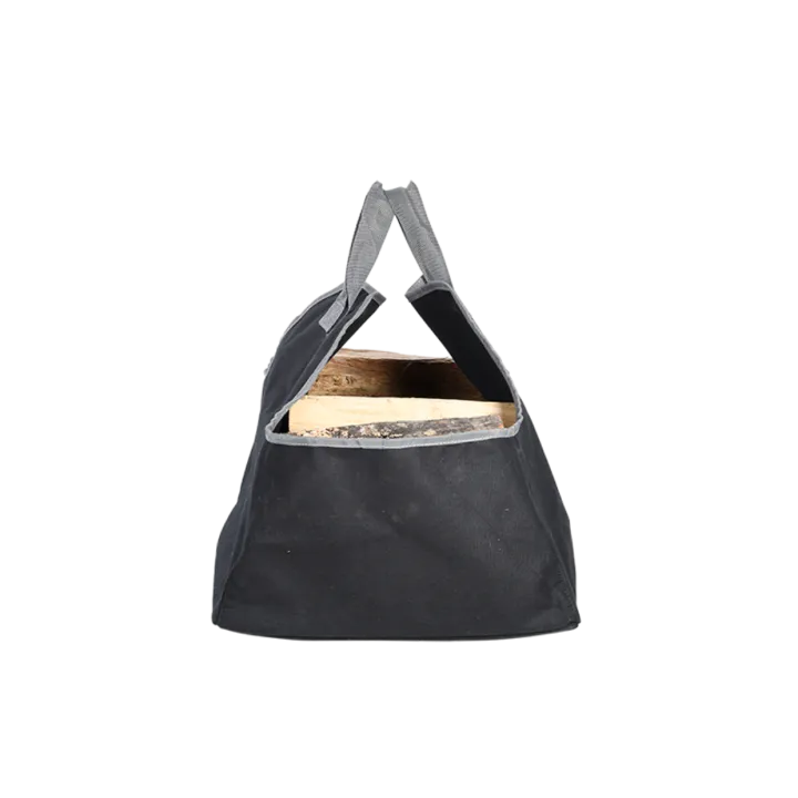 Sac à buches en tissu très résistant pour transporter et stocker - Ersho