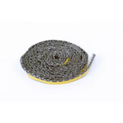 Joint Plat Autocollant- 7X3 Mm Pour Poele À Bois - Vendu Par 2.50M