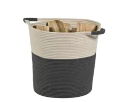 Corbeille Cabestan Rangement à bois - Ersho