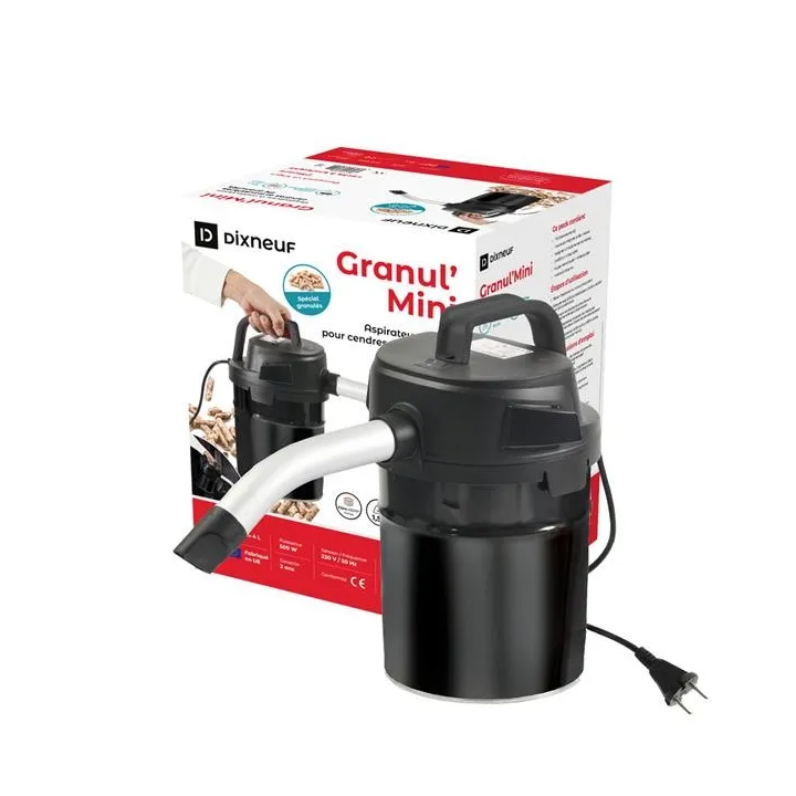 Aspirateur a cendres 500w granul'mini Dixneuf - Réf 042.AAC5
