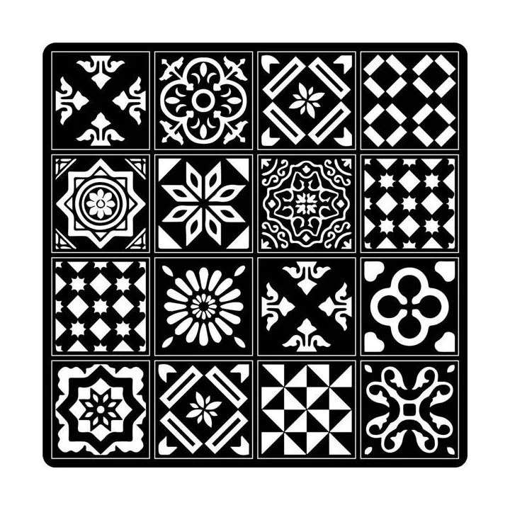 Plaque de sol carro 81.5x81.5 cm Dixneuf - Réf 017.10702N3