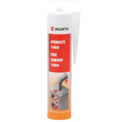 Mastic réfractaire pour appareils de chauffage - Cartouche de 310ml