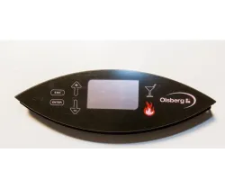 Panneau de commande Affichage complet 260x83x28 BNr 9900-1153 - Olsberg
