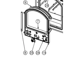 Porte Foyer 660112 Laitonne - Godin