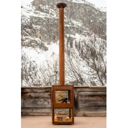 Poêle D'Extérieur Chauffe-Terrasse Cubis