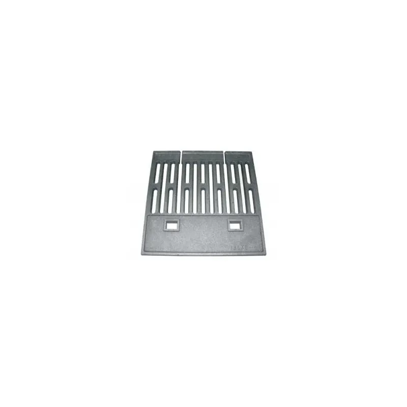 Grille Déchenrage Cheminée Supra 44x19,5 Cm - Noir - Protection Étincelles - Métal Robust
