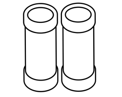 Tampon Volant Chal 6855 Noir A