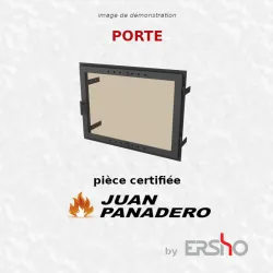 Porte sans Vitre  pour poele à bois Panadero Fenix