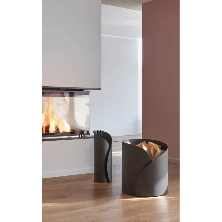 Rangement Bois Petale pour cheminées et poeles à bois - Ersho