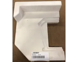 Plaque foyère D. en Alutec - Ref 42050041 - MCZ