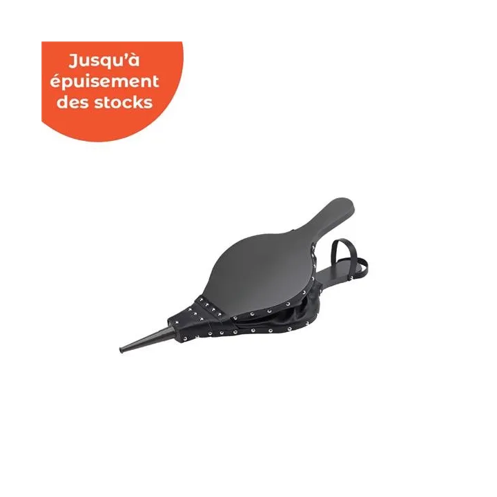 Soufflet color uni noir Dixneuf - Réf 009.181