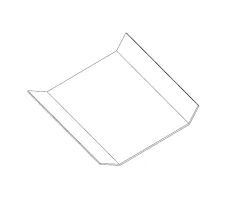 Déflecteur coupe-feu  pour poele à bois Panadero - Ersho