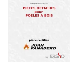 Plaque de fond XIMO/3011  pour poele à bois Panadero